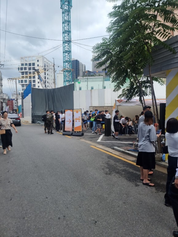 캐치테이블 대기표와 대기번호 화면