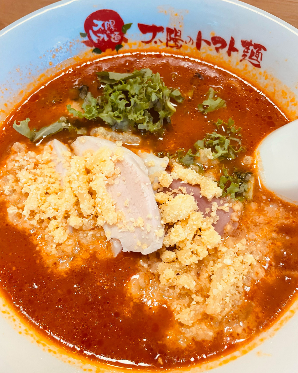 Double Cheese Tomato Ramen - Visual with lots of cheese