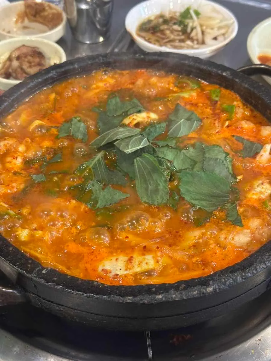 막창구이와 곱창전골