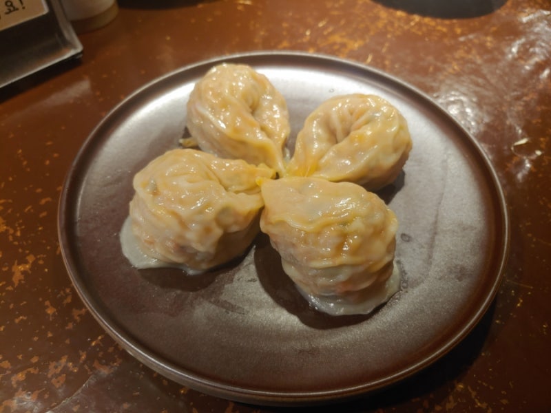 Raviolis au kimchi d'Okdongsik