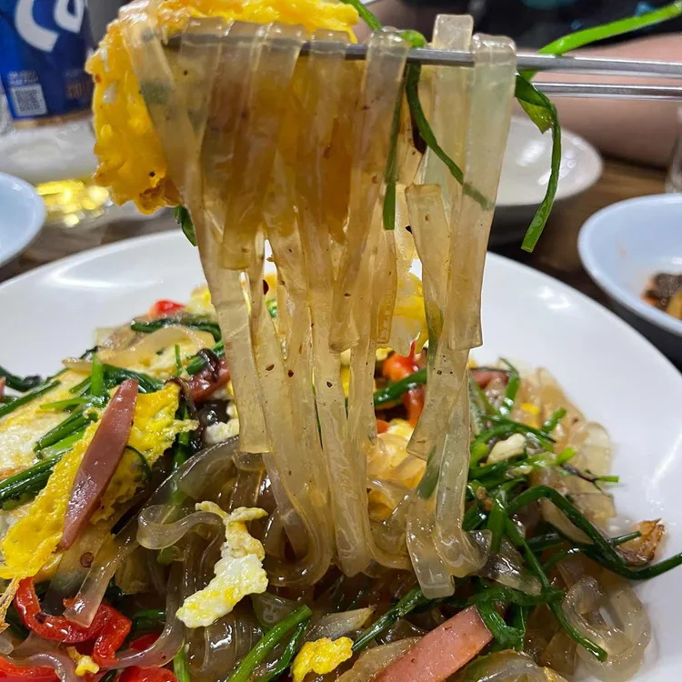 Miến xào trứng