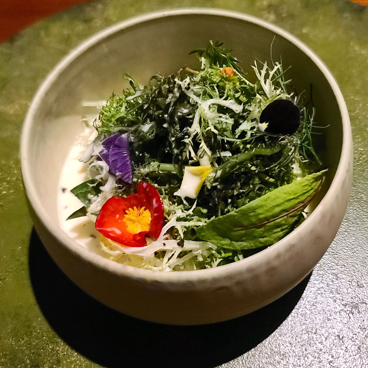 36-herb salad
