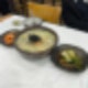 감자옹심이와 반찬