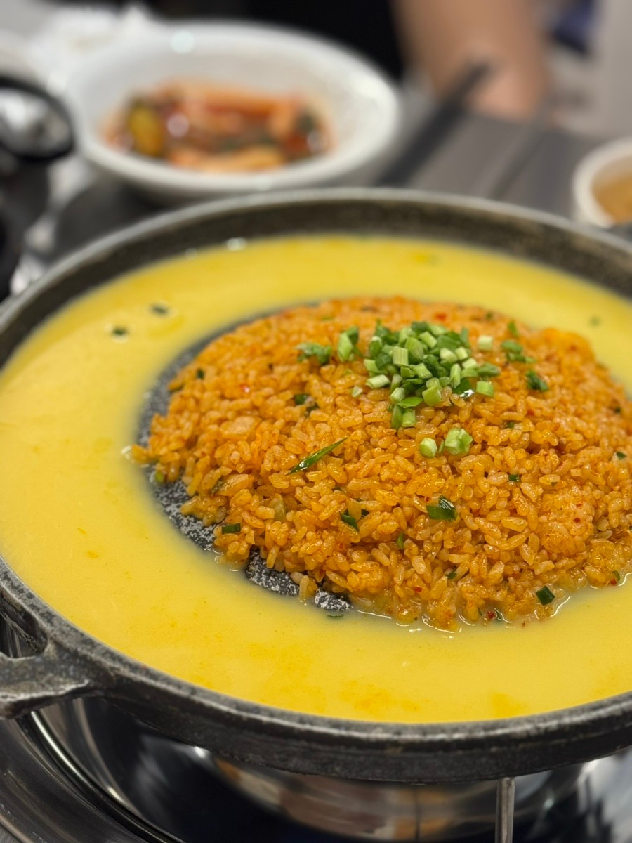 Radish Kimchi Fried Rice - Savory Fried Rice Cooked in Gopchang Oil