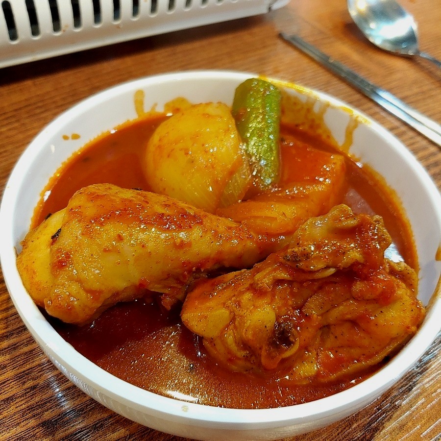 チョスングム タットリタン 鶏肉