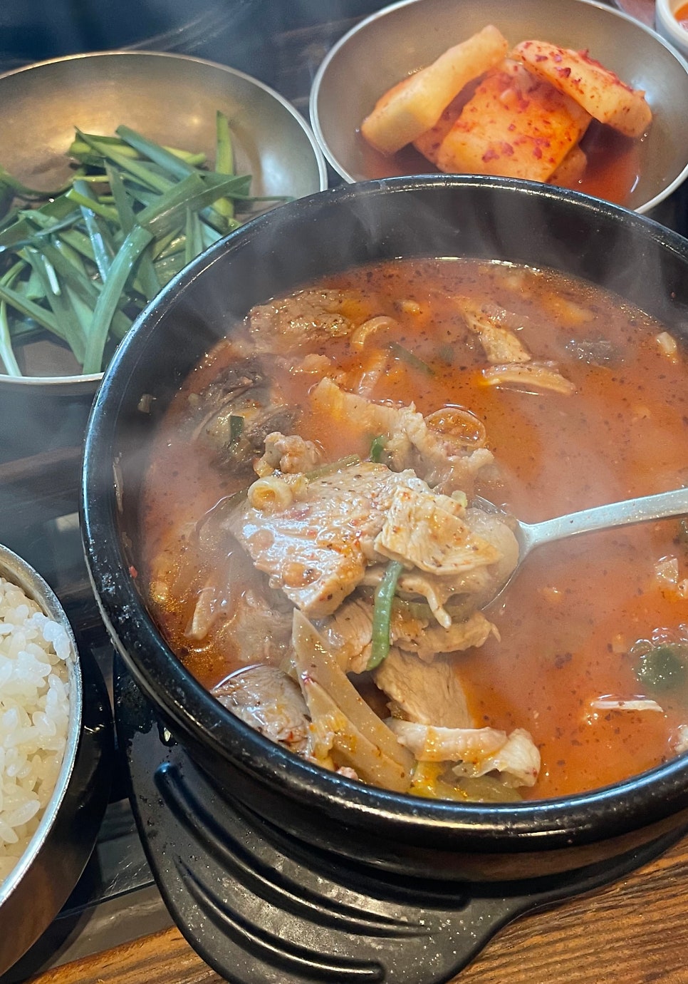 청와옥 순대국