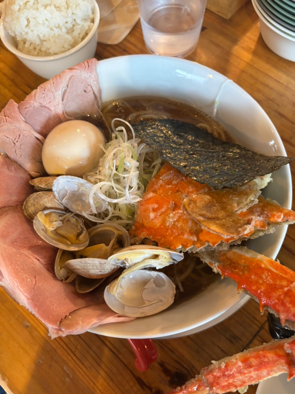 サルカメのアサリラーメン