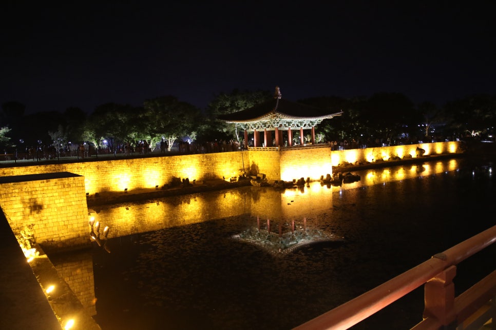 Night View of Donggung and Wolji