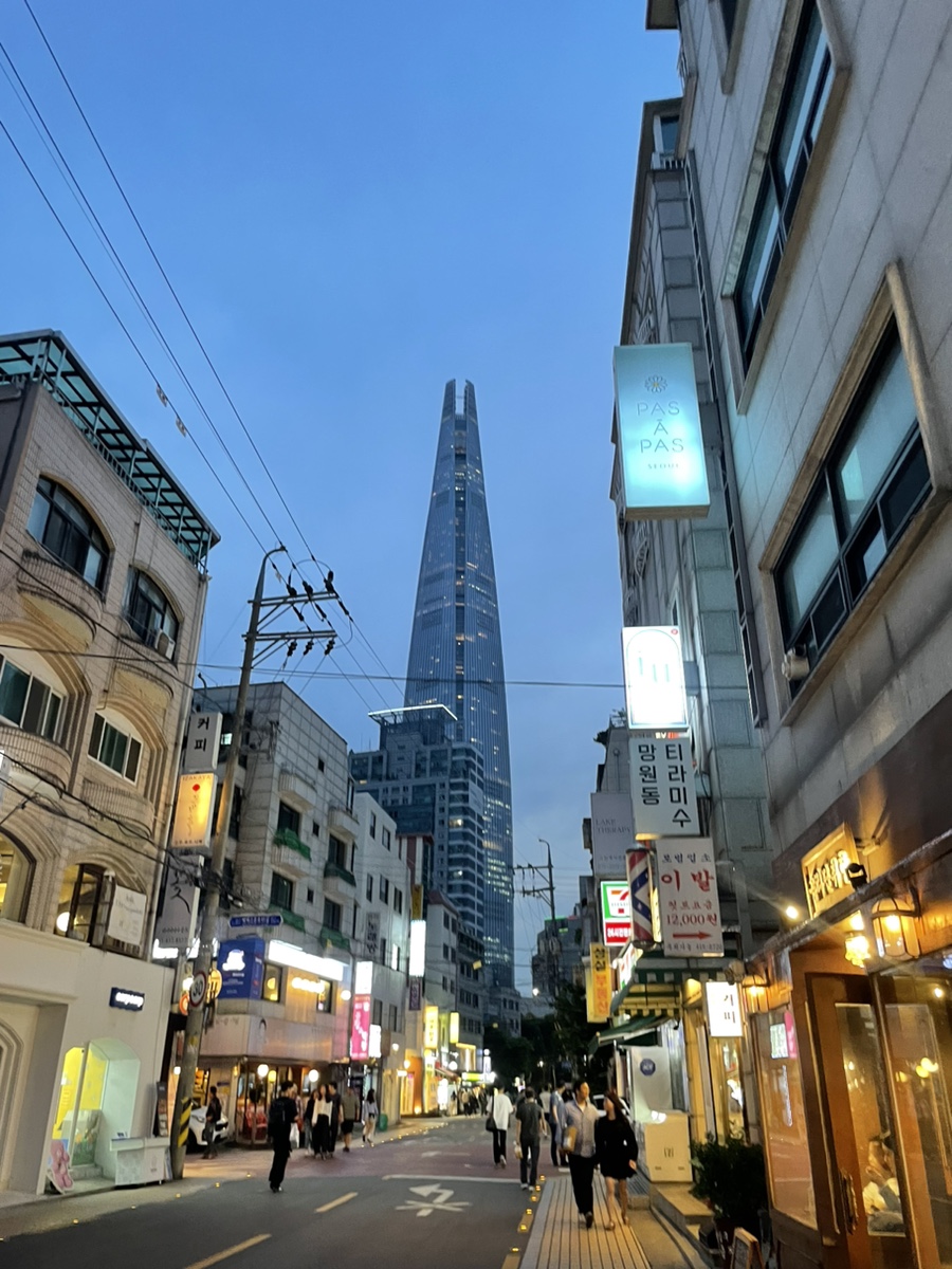 송리단길夜景